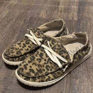 Leopard Print Casual Shoes
